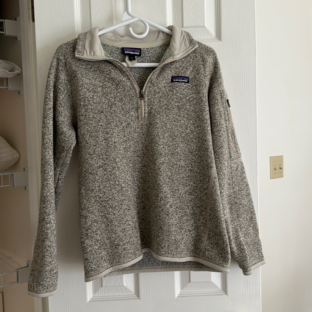 Quarter Zip Camel Color Patagonia